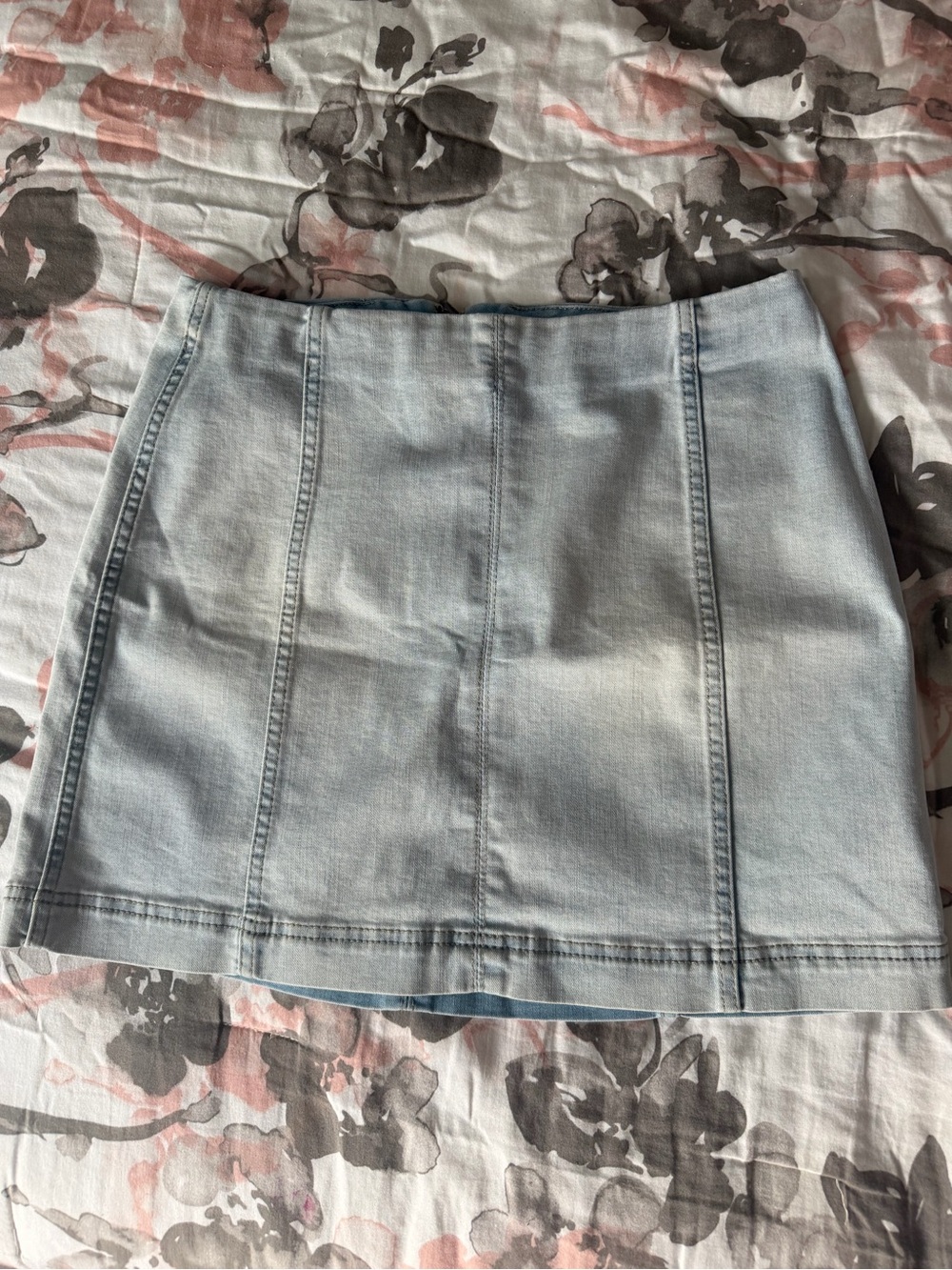 Wild Fable Light Blue Denim Mini Skirt